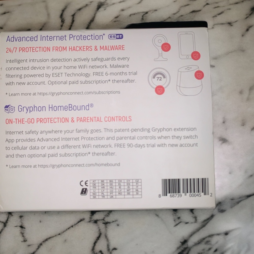 Gryphon/Guardian Mesh WI-FI Security Router & parental control system - Picture 5 of 5